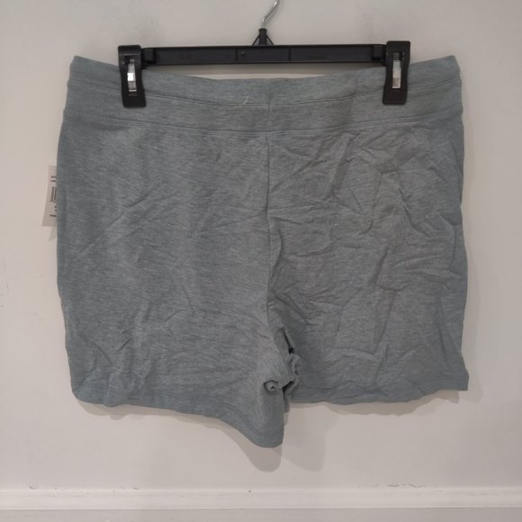 NWT 32 Degrees Women's Drawstring Shorts Heather Lead Size M $45 4A018 - Picture 2 of 2